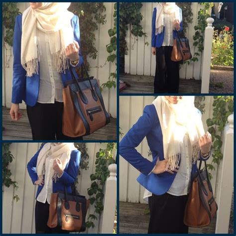 celine blazer royal blue
